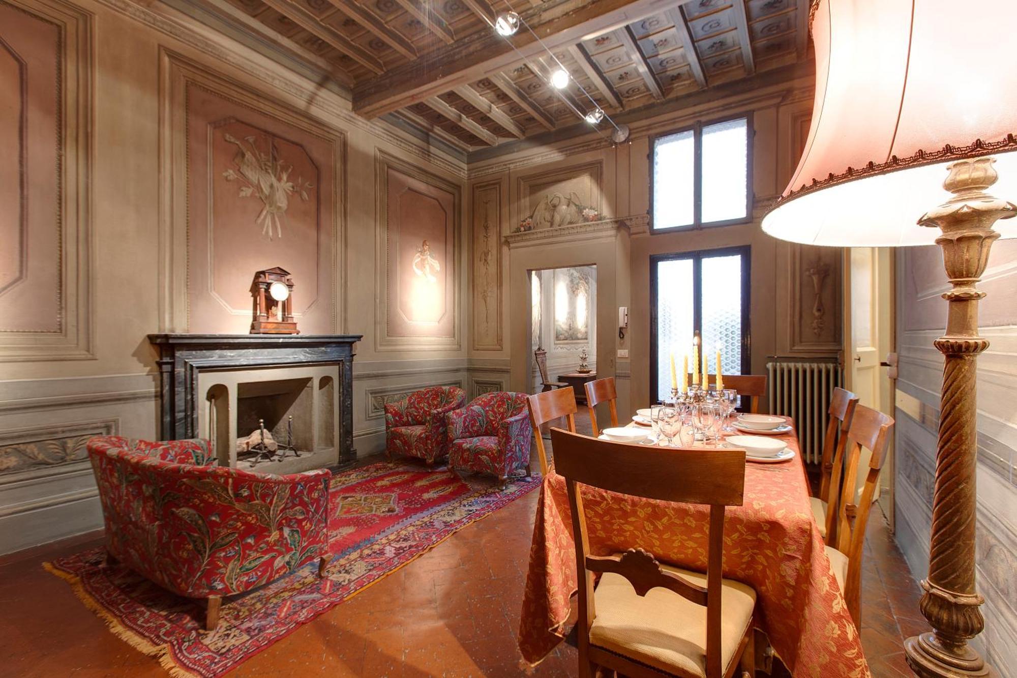 Appartement Palazzo Bucciolini à Florence Chambre photo